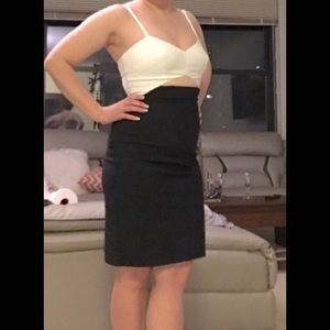 French Connection-Sleeveless Front Cut Out Dress